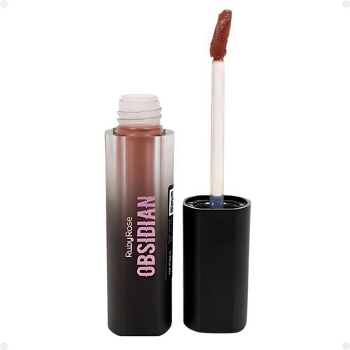Batom Líquido Ruby Rose Obsidian Crème Lip Ocl05 Hb-7100-5