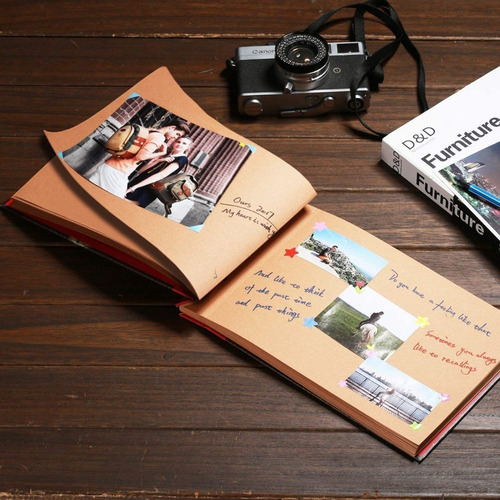 Álbum De Fotos De Recortes, Nuestro Libro De Aventuras Álbum