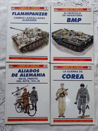 Carros De Combate Alemania Flammpanzer Vehiculos Lote X4 