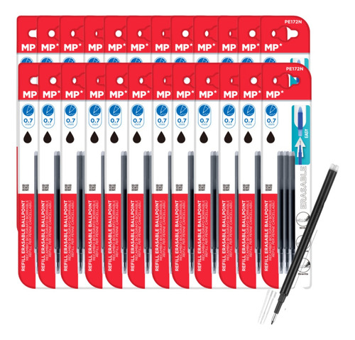 24 Pack Ahorro Recambio Para Bolígrafo Borrable 4uds Mp