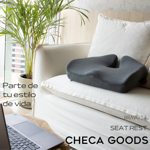 Cojin Ergonomico, Anatómico, Dolor Coxis Bravos3 Checa Goods