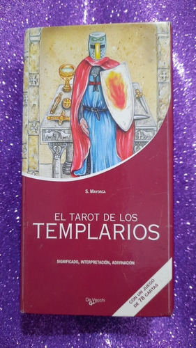 El Tarot De Los Templarios Con Cartas Y Libro P Interpretar