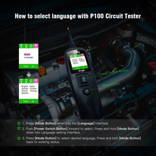 Pc For Probador De Circuitos Eléctricos Power Probe Avo