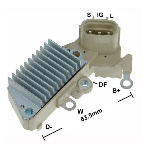 Regulador Alternador N-denso Toyota  Hilux 12v. Toyo