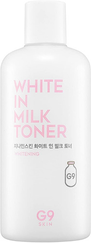 G9skin White In Milk Toner 300ml Momento de aplicación Día/Noche Tipo de piel Todo tipo de piel