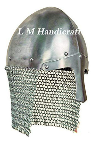 Arma Y Armadura - L M Handicrafts Nuevo Casco Normando Medie