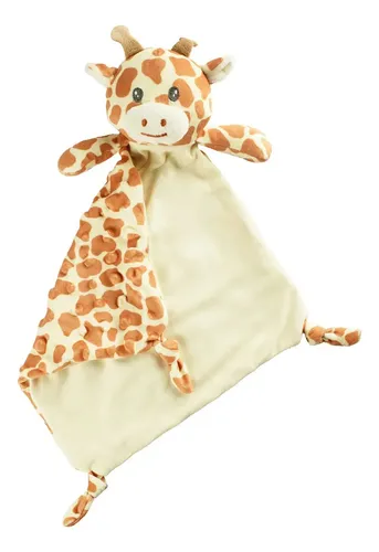 Naninha Bebê Textura Girafa Unissex Pimpolho Cor Amarelo