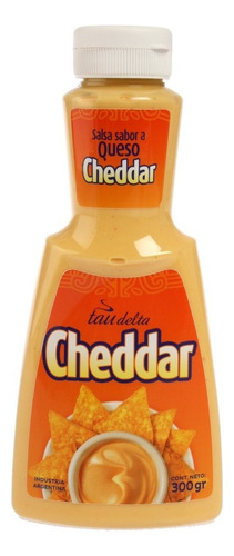 Salsa Aderezo Tau Delta Cheddar 300 Gr Pack Queso Dips