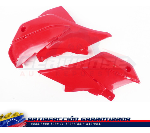 Tapas Laterales 3660297r Honda Bross Nxr125 Rojo