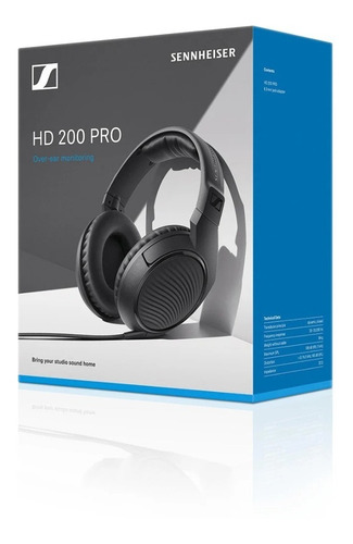 Imagen 5 de 5 de Auricular Sennheiser Hd200 Pro