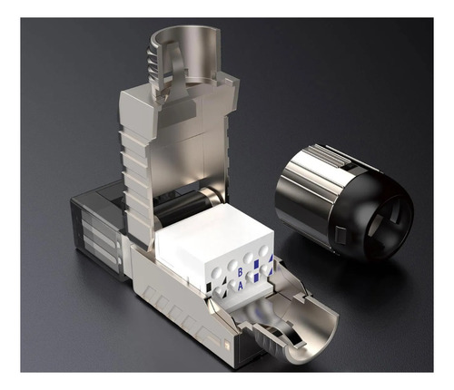 Conector De Campo Ftp Rj45 Cat 6a Industrial Blindado Manual