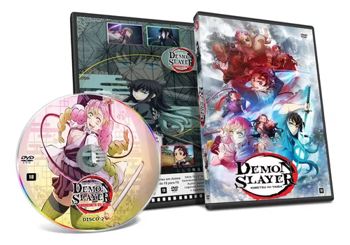 Dvd Demon Slayer 3 Kimetsu No Yaiba 3 Legendado Swordsmith