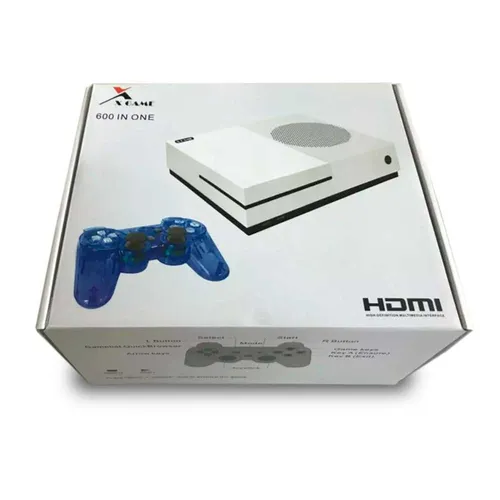 Consola Hdmi X game 600 En Uno Blanca 2 Controles e
