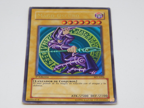 Yugioh Mago Oscuro Biy-s006 Primera Edición Ultra Rare