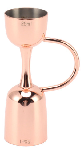 Bell Jigger Para Cócteles De Doble Cara, Acero Inoxidable, D