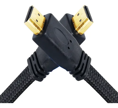 Cabo HDMI 3 Metros Grasep 4K 3D Full HD Conector Ouro Blindado