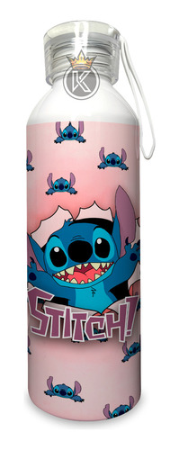 Botella De Lilo - Stitch 750ml - Aluminio- Estampaking