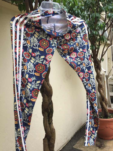 Pants adidas Original De Flores | Mercado Libre