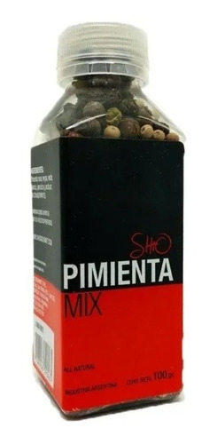 Imagen 1 de 3 de Mix De Pimientas Kosher Apto Vegano Shio Gourmet Titanweb