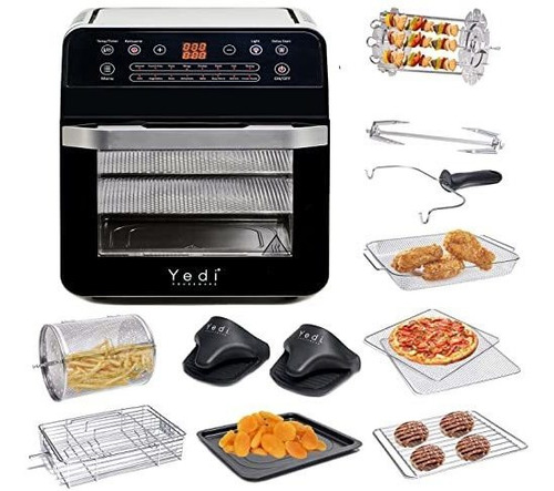 Yedi Total Package Aire Freidora Horno Xl, 12.7 Quart, Delux