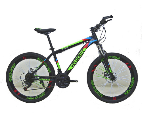 Imagen 1 de 8 de Bicicleta 1 Amortiguador Shimano 21v Frenos De Disco