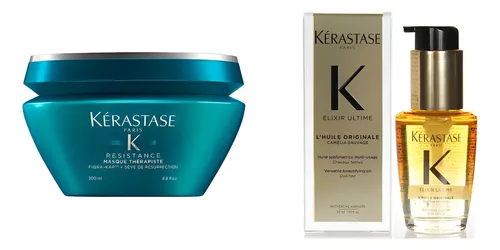 Resistance Thérapiste Máscara 200ml + Elixir Ultime L'huile