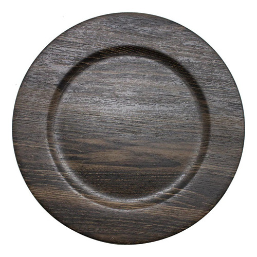 Plato Base Madera 33cm Wayu Mimbral Para Ocasiones Especiale