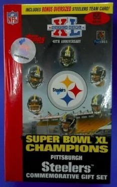 2006 Topps Super Bowl Xl Champions Acereros De Pittsburgh