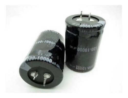 Capacitor Eletrolítico 100v 10000uf - 8 Peças