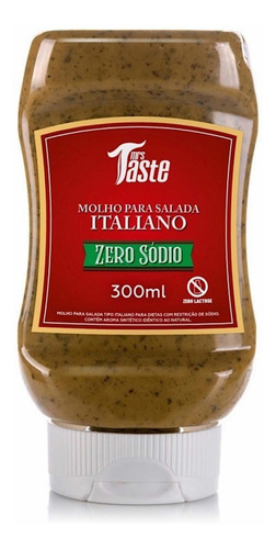 Imagen 1 de 1 de Salsa Italiana Zero Sodio Mrs Taste Sin Tacc Ni Lactosa