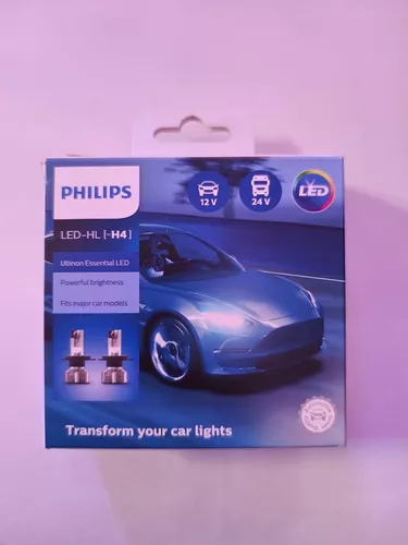 Kit Lamparas H7 Led Philips Ultinon Essential 6500k Cree Bv