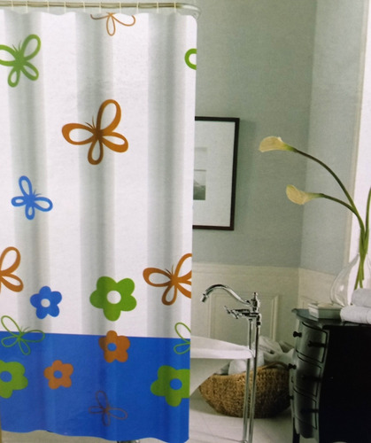 Imagen 4 de 10 de Cortina De Baño 180x180cm Tienda Chacao