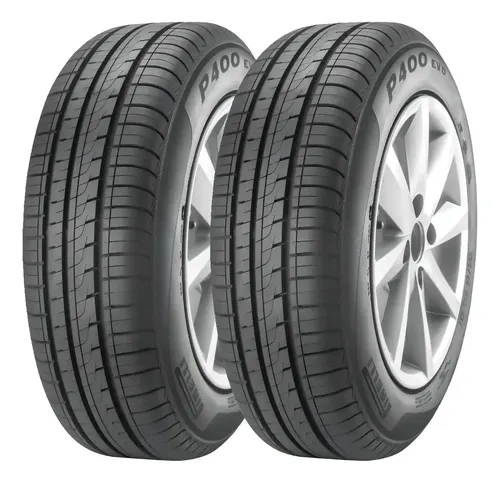 Kit 2 Pneus Pirelli Aro 16 P400 Evo 205/55 R16 91v V