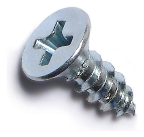 Tornillo Madera 8.0 X 0.5 In Acero Chapado Zinc