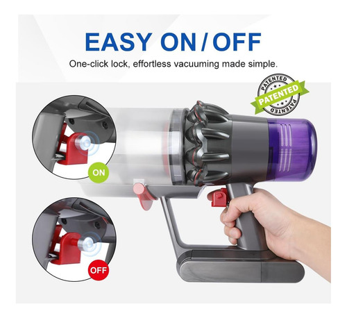 Bloqueo De Gatillo Lanmu Compatible Con Dyson V10 V11 V15 De