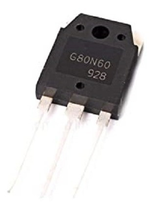 Imagen 2 de 6 de Transistor Igbt 80n60 600v. 80amp.