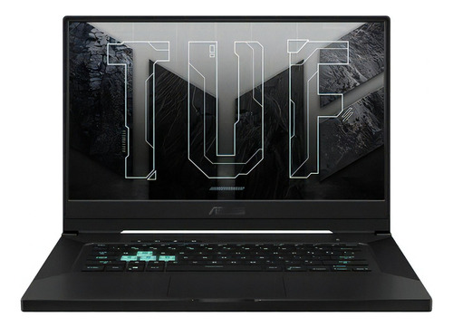 Laptop gamer  Asus TUF Dash F15 negra eclipse 15.6", Intel Core i7 11370H  8GB de RAM 512GB SSD, NVIDIA GeForce RTX 3050 Ti 144 Hz 1920x1080px Windows 10