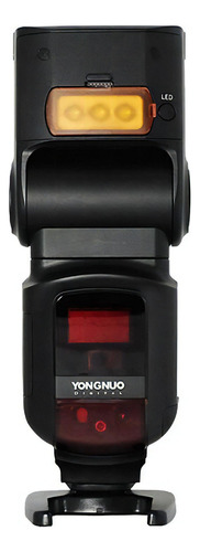 Receptor integrado Yongnuo 968ex-rt e flash LED para Canon