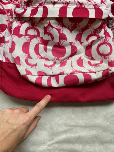 Mochila Jansport Estampada Rosa Y Blanco Estampada (Usado)