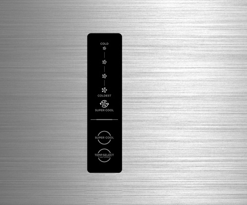 Refrigerador Midea Top Mount Smart Sensor Bru Steel 17 P3