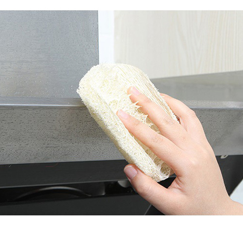 Cepillo De Fibra Superfina Q Natural Loofah Luffa Loofa Para