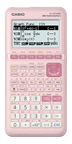 Imagen 1 de 3 de Casio Fx-9750giii-pk Calculadora Gráficadora Examenes Phyton