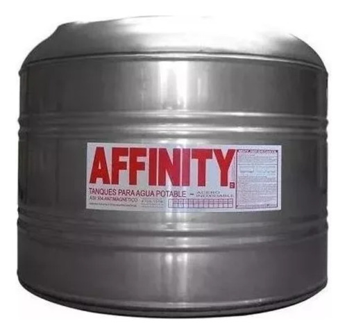 Tanque De Agua 500 Litros Acero Inoxidable Affinity Home