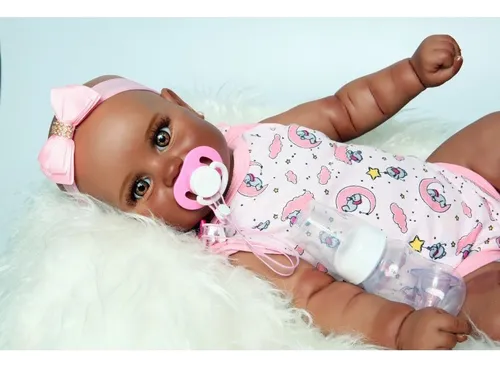 Bebe reborn negrita sale