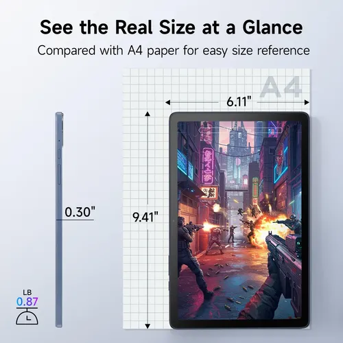 Tablet Tcl Tab 10 4.ª Geração, Octa-core, 4+8 Gb De Ram, 128