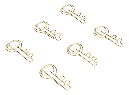 Clips De Papel Para Llaves, 40 Piezas, Clip De Forma Única,