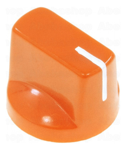 Pack 8x Perilla Davies Naranja Pedal Guitarra Bajo Knob Full