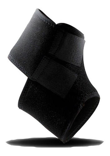 Pack X2 Tobillera Deportiva Neoprene Ajustable Deportiva Negro