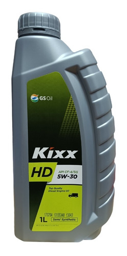 Aceite Hd 5w-30 1 Lts. Diesel Semi-sintetico - Kixx