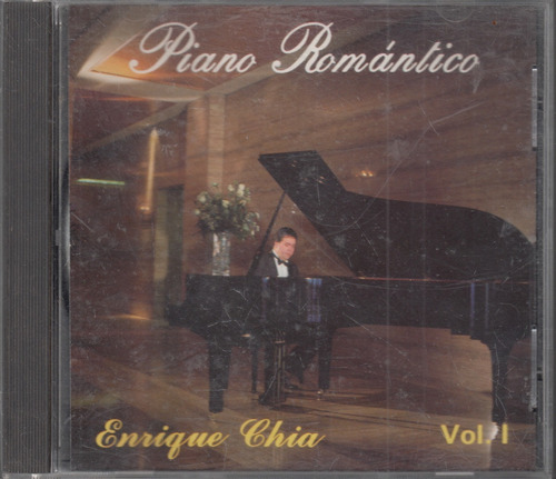 Enrique Chia. Piano Romántico. Cd Original Usado. Qqa. Mz